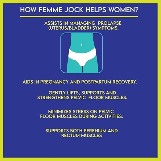 Patented Women’s Pelvic Floor Orthotic Support Belt ― Uterus Pain Relief Girdle for Dropped Bladder, Vulvar Varicosities, Postpartum Recovery, SPD | High Waist (Black, Large)