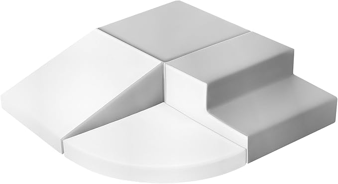 Foam Blocks Climbing for Kids: Toddler Toys for Indoor and Outdoor Fun - Soft PU Leather Play Structure for Crawling and Sliding - Ideal for Playhouse and Play Gym Activities