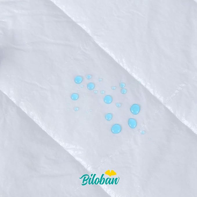 Zippered Crib Mattress Protector - Waterproof Crib Mattress Encasement, Breathable and Absorbent, 6 Sides Fully Encased Cover, 2 Pack, Microfiber