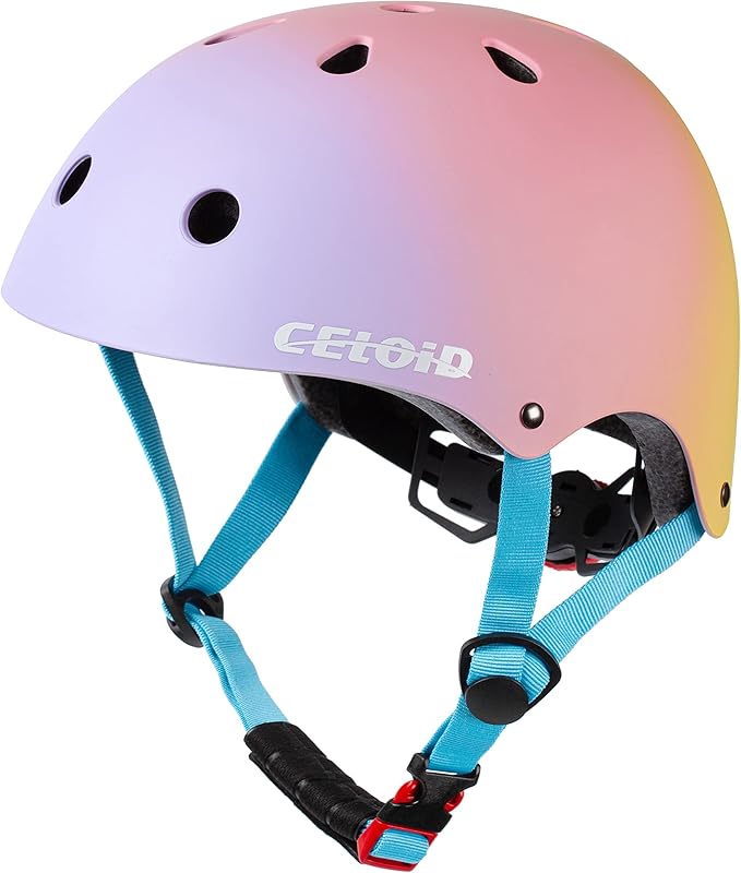 Kids Bike Helmet,Toddler Skateboard Helmets for Ages 2-3-5-8-14 Years Boys Girls,Adjustable Multi-Sport Bicycle Skateboarding Football Roller Skating Scooter Rollerblade Balance Bike Helmet
