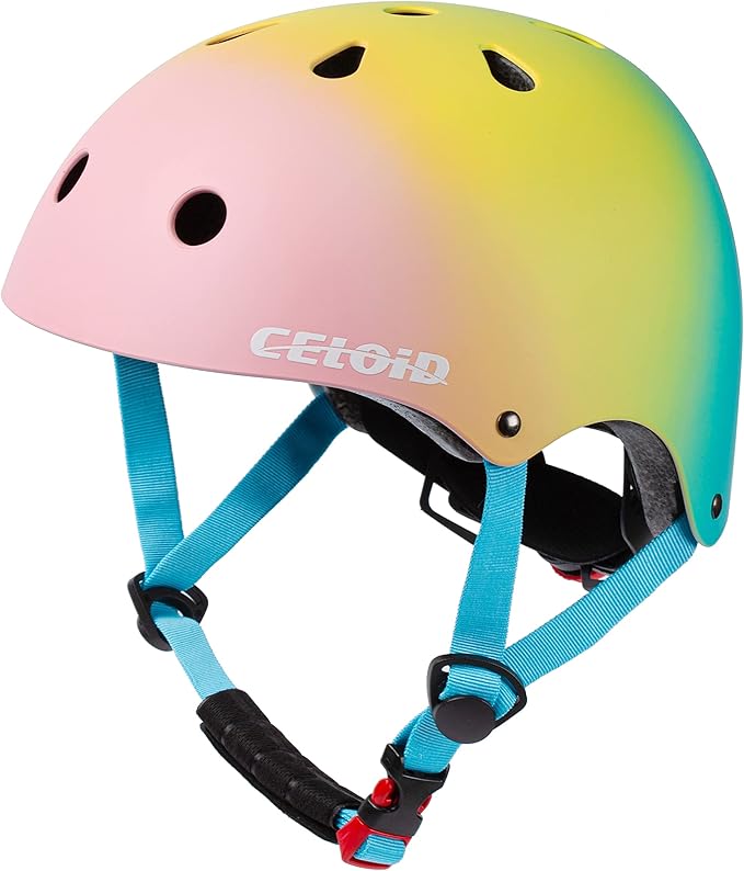 Kids Bike Helmet,Toddler Skateboard Helmets for Ages 2-3-5-8-14 Years Boys Girls,Adjustable Multi-Sport Bicycle Skateboarding Football Roller Skating Scooter Rollerblade Balance Bike Helmet