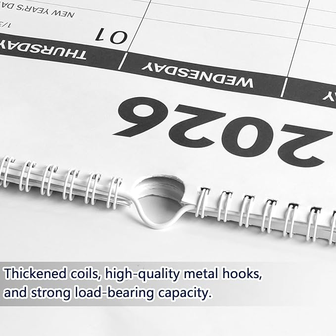 GuassLee Extra Large Wall Calendar 2025, 36"x 24" Jumbo Vertical Wall Planner 2025-2026 from June 2025 to December 2026,19 Months with Julian Dates and Notes for Office School Home Teacher Planning