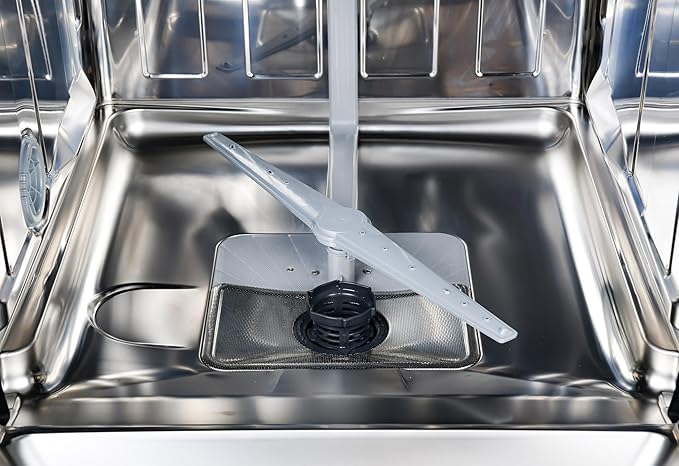 Kenmore 24" Built-in Stainless Steel Tub Dishwasher EasyFlex 3rd, SmartWash, UltraWash, TurboDry, MoreSpace Plus Adjustable Rack, Energy Star Certified, White