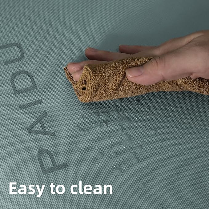 Yoga Mat Non Slip Anti-tear,extra thick-2/5 inch(10MM)High Resiliency Professional POE Yoga Mats for Women Men Kids,72"x24"inch,Workout, Yoga, Pilates and Floor Exercise, with Carrier Strap