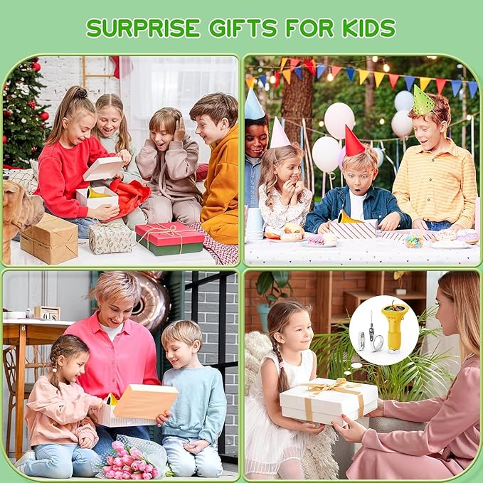 Kids Microscope - Ashfly 1000X Portable Microscope for Kids, Photo & Video Miniscope Pocket Microscope Gifts, 2'' Digital Screen | Ideal Toys for Boys Girls Age 3-12