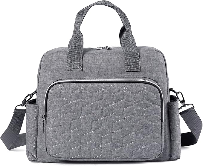 GOGOSO Crossbody Small Diaper Bag, Cute Mini Baby Diaper Tote Bags with Insulated Pockets for Traveling Outdoor Parent,l, Baby Necessities Bag