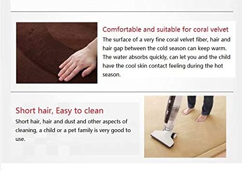 Baby Play Mat Nursey Decor Area Rug V-Mix 1.18" Thick Hypebeast Rug Non Slip Rug Pads Large Area Rug Play Mats for Babies and Toddlers Non-Toxic Area Rugs Used for Living Room 6.6x6.6Ft
