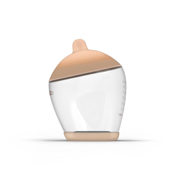 Classic Baby Bottle - Light - Shape 2- Responsive Flow Valve