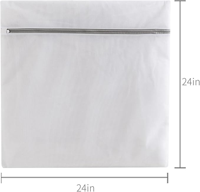 Lingerie bags for laundry(3Pcs,24 X 24inch),large mesh laundry bags,Delicates Bags for Washing Machine