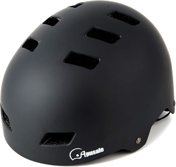 Bike Skateboard Helmet, Adjustable and Multi-Sport for Skate Scooter, 3 Sizes for Adult Youth Kids Toddler