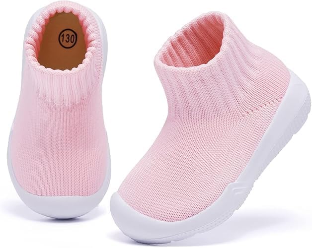 MORENDL Toddler Sock Shoes Baby Walking Shoes Infant Slippers Boys & Girls Non-Slip Sneakers
