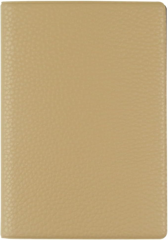 Fenice Classic Passport Cover Holder Wallet Case for Travel Essential RFID Blocking Vegan Leather Waterproof (SAND)
