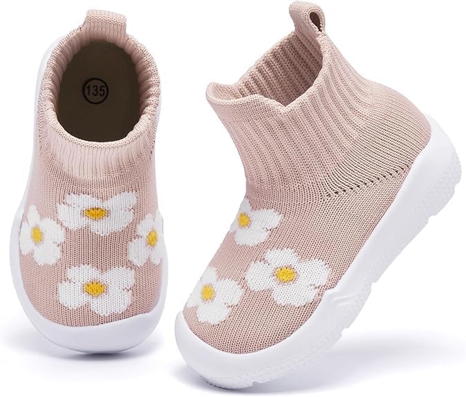 MORENDL Toddler Sock Shoes Baby Walking Shoes Infant Slippers Boys & Girls Non-Slip Sneakers