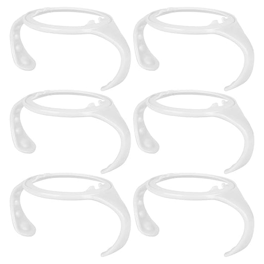 6 Pack Baby Bottle Handles for Tommee Tippee Baby Bottles, Easy Grip Bottle Holder for Newborn