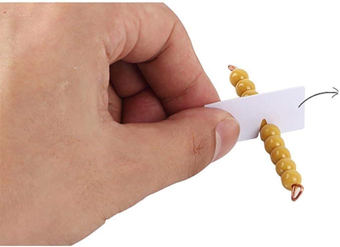 Kghios Montessori Golden Beads Materials Decimal System Bank Game Montessori Math Toys Mathematics Teaching Aids Materials Baby Preschool Education Toys