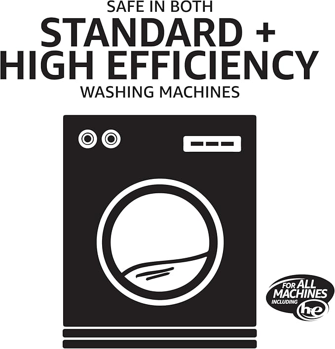 Amazon Basics Concentrated Liquid Laundry Detergent, Clean Linen, 110 loads, 82.5 Fl Oz (Previously Solimo)