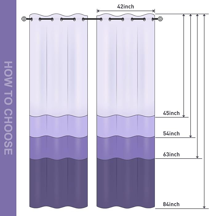 Jekeno Galaxy Blackout Curtains Kids Boys Girls Bedroom Outer Space Universe Nebula Starry Sky Colorful Stars Decor Decoration Grommet Window Drapes 2 Panel Set, 42"x54"