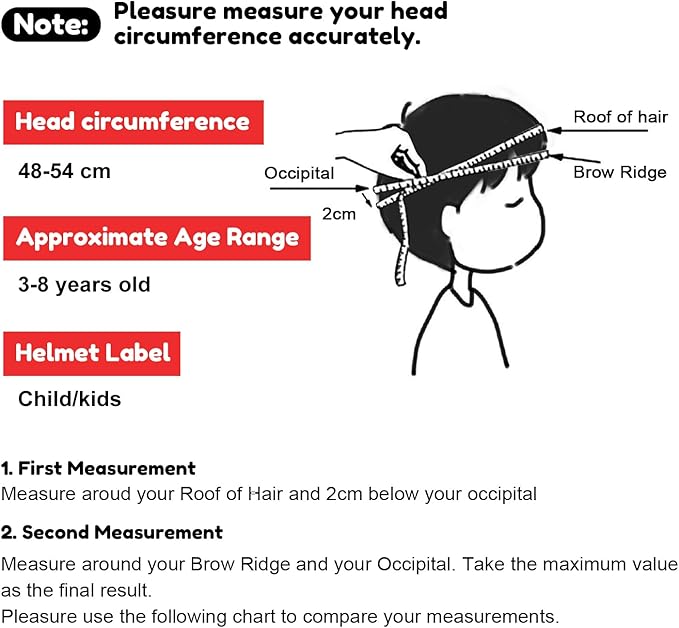 Kids Helmet, Toddler Adjustable Kids Ages 3-8 Years Old Boys Girls Multi-Sports Safety