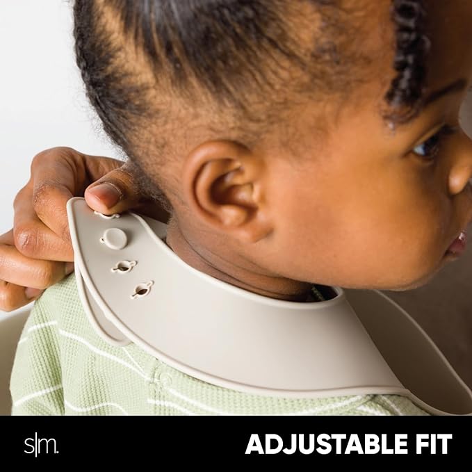 Simple Modern Silicon Bib Toddler food bib