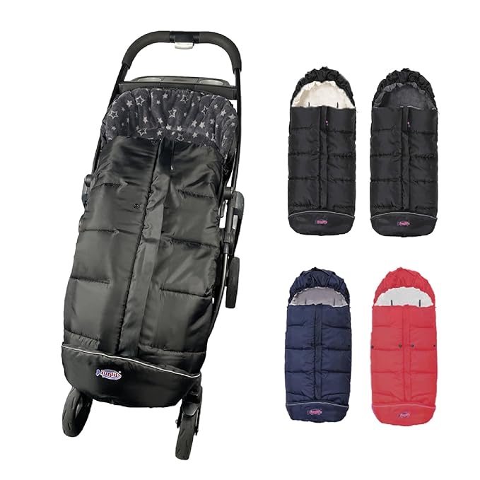 Front Height Adjustable Winter Waterproof Stroller Bunting Bag,Winter Stroller Blanket,Good for M6-48 Toddler