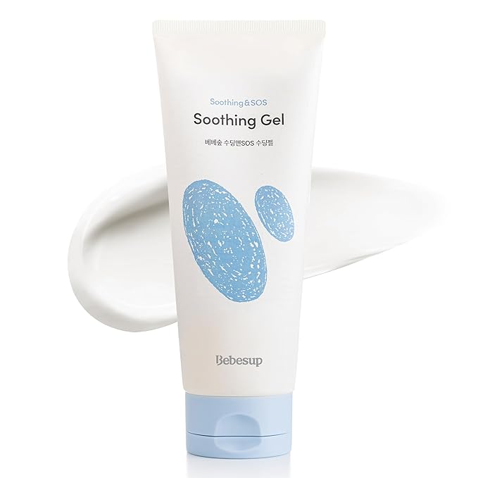 BEBESUP- 베베숲 Instant - Cooling Relief Baby Soothing Gel | Korean Skincare for Sensitive & Atopic Skin 3-Sec Cooling Effect Clinically Tested Hypoallergenic Dermatologist Approved 6.76 fl oz