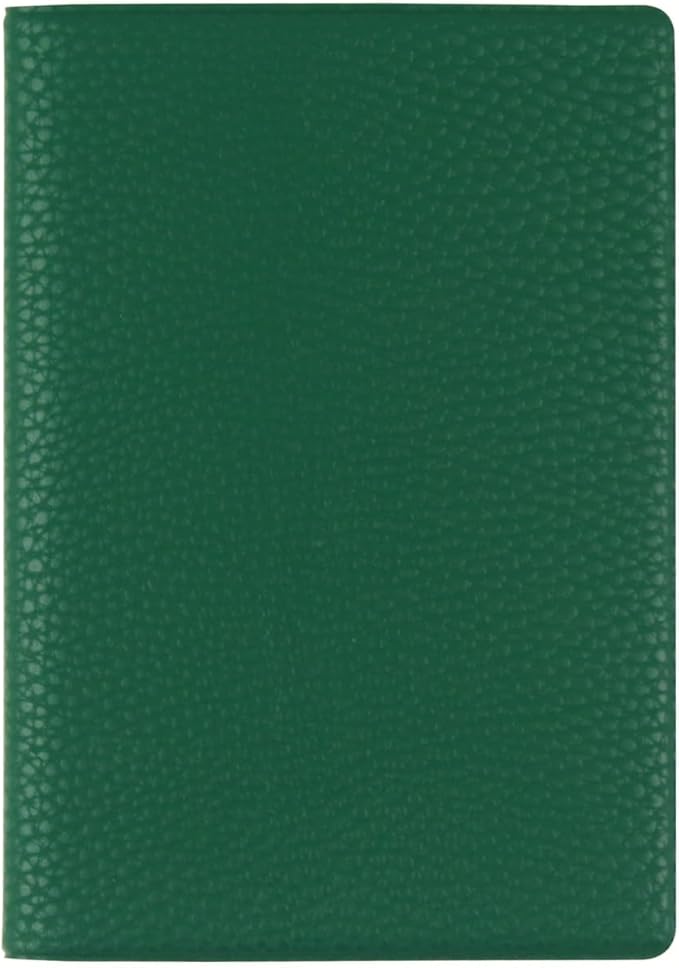 Fenice Classic Passport Cover Holder Wallet Case for Travel Essential RFID Blocking Vegan Leather Waterproof (GREEN)