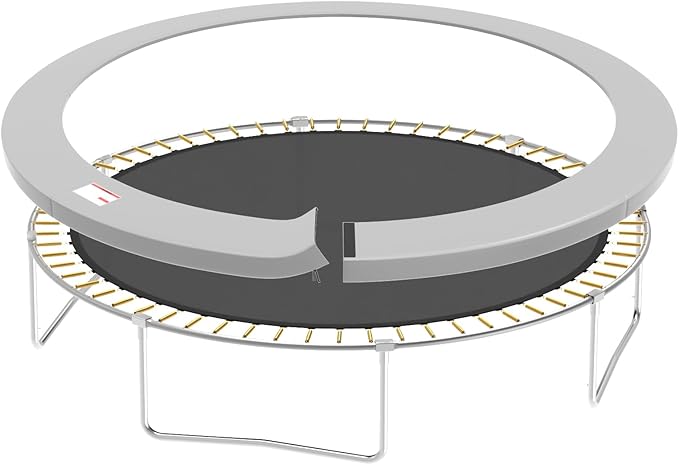 Trampoline Spring Cover, 10ft/12ft/14ft/15ft/16ft Trampoline Replacement Safety Pad, Waterproof Trampoline Accessories Pad for Round Frame