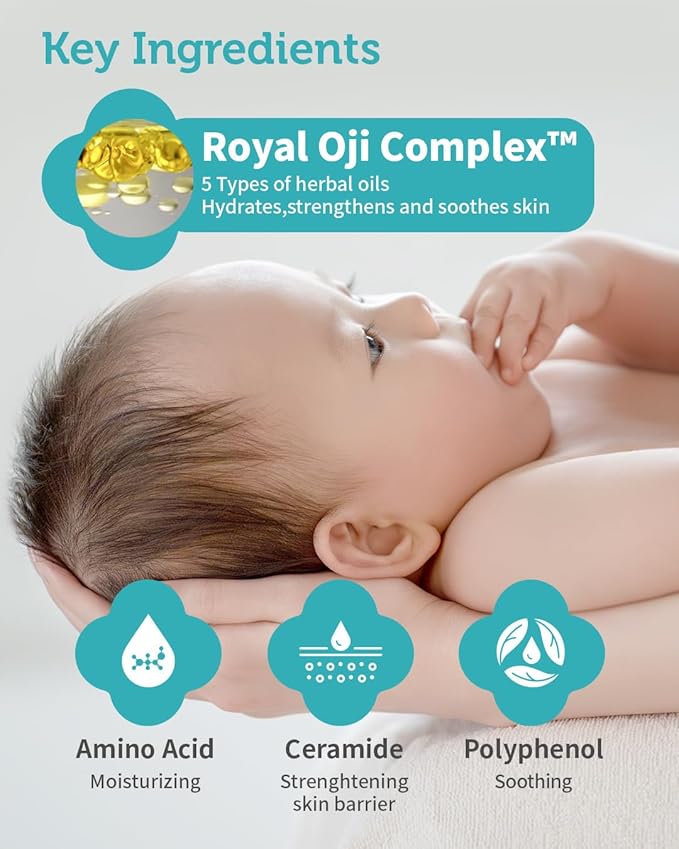 Pri-mmune Shampoo Bath & Moisture Lotion - Korean Baby Cleanser and Body Lotion - Hypoallergenic Moisturizing & Calming Daily Skincare - Gentle Cleanse, Naturally Derived, 11.8 oz.