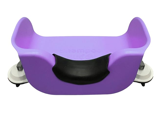 Shampoo Buddy Portable Hair Wash Basin for Children, Toddlers, Kids, Teens | Portable Shampoo Bowl for use on Bathtub or Sink (Purple)