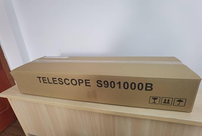 Telescope, Telescopes for Adults Astronomy Professional, 90mm Aperture 1000mm High Powered Telescope for Beginners & Kids with Precision Adjustment Vertisteel AZ Mount Tripod Phone Adapter