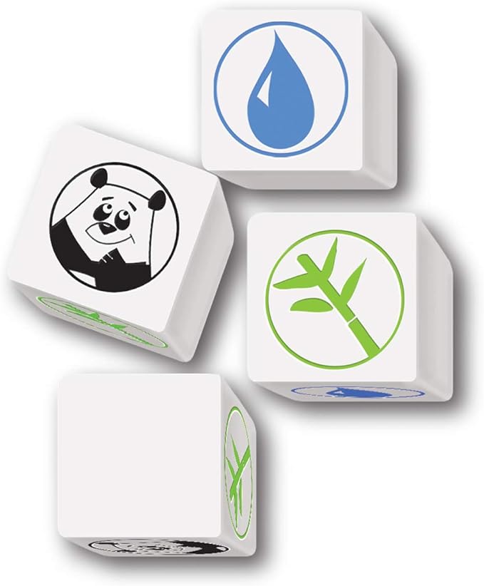 Pass The Pandas - Family-friendly activity, dice rolling game, fun party option, kids' dice game, board game for kids, strategy play, fast-paced fun
