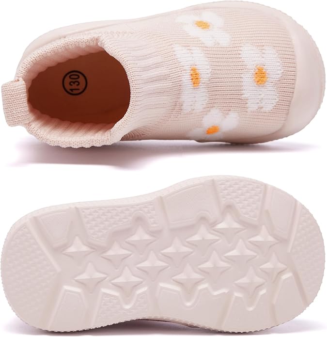 MORENDL Toddler Sock Shoes Baby Walking Shoes Infant Slippers Boys & Girls Non-Slip Sneakers