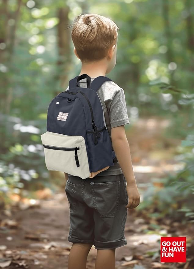 Toddler Backpack for Toddlers 1-2: Baby kids Backpack for daycare Boys Girls Not fit Folder