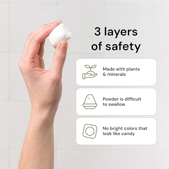 Grab Green Automatic Dishwashing Detergent Pods, 60 Count, Tangerine Lemongrass Scent, Plant and Mineral Based, Superior Cleaning, Powerful Grease Removal, Brilliant Shine