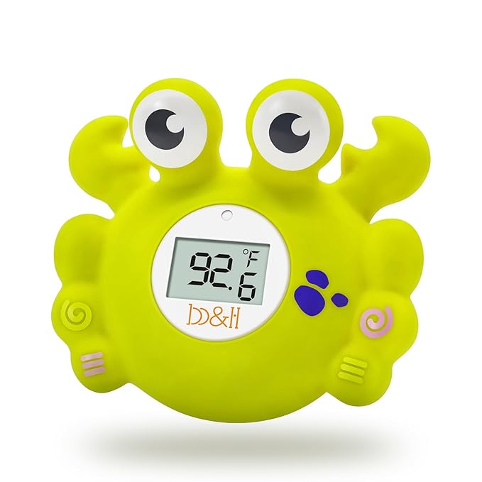 b&h Baby Bath Thermometer, Toddlers Safety Bathtub Water Thermometer, Baby Room and Bath Floating Toy, Fahrenheit and Celsius