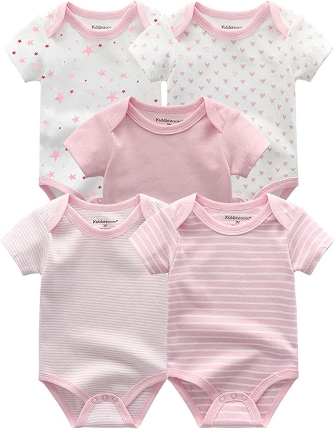 Kiddiezoom Unisex Baby Layette Essentials Giftset Clothing Set 19-Piece For Newborn Baby