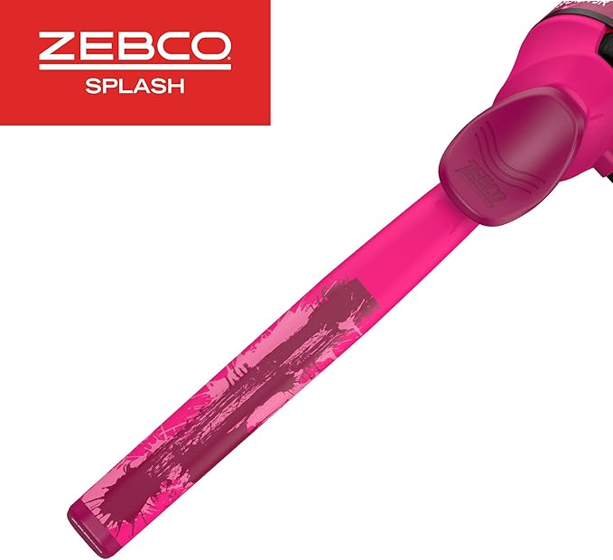 Zebco Youth 29-Inch Floating Spincast Reel and Fishing Rod Combo, Size 20 Reel, Pre-Spooled with 6-Pound Cajun Line