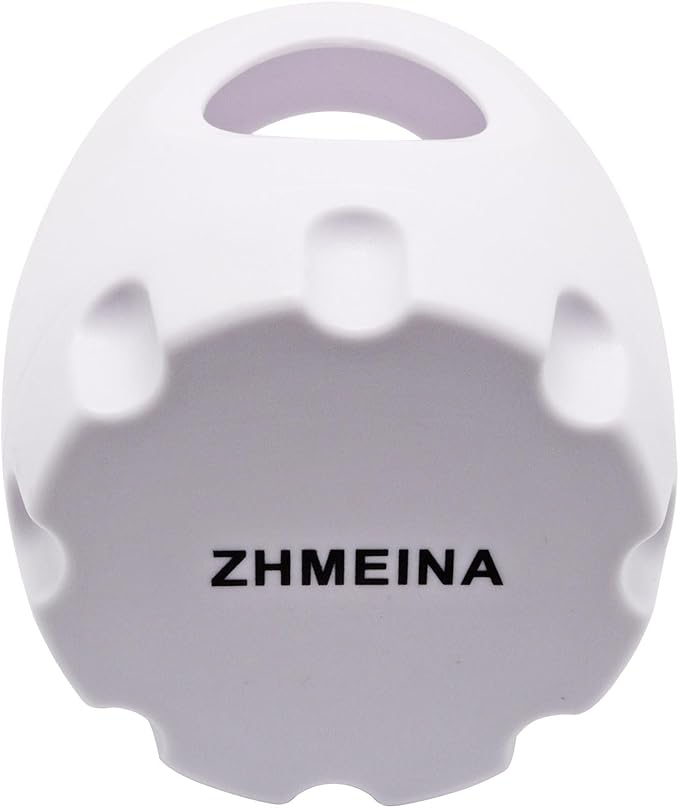 2 Pack Door Knob Safety Cover for Kids, Door Knob Cover, Screw Thread Design, Doors Knobs Child Proof Locks, Reusable and Reliable, for Toddler Baby Safety Doors Handle Covers (White)