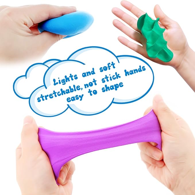 ESSENSON Modeling Clay Kit - 36 Colors Air Dry Magic Clay, DIY Molding with Sculpting Tools, Party Favors Kids Art Crafts Best Gift for Boys & Girls Age 3-12 Year Old