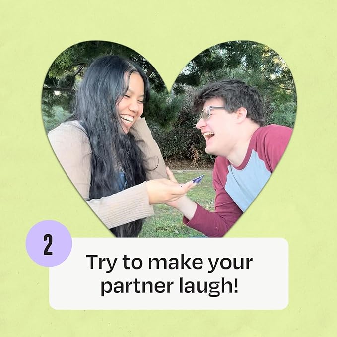 We Love to Laugh [Couples Game for 2 Players | Hilarious Relationship Card Game for Date Night, Anniversaries, Game Night | Couples Gift Idea, Don’t Laugh Couples Edition, Try Not to Laugh Game]