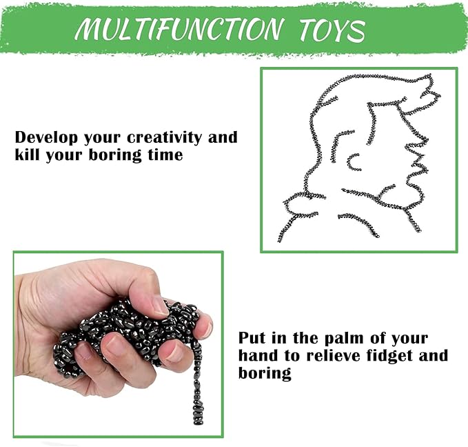 1000pcs Fidget Toys Adults ，Sensory Toys， Desk Fidgets Toys for Office Stress/Anxiety Relief (1000 PCS)