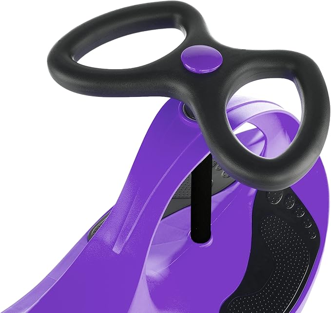 Wiggle Car Ride On Toy – No Batteries, Gears or Pedals – Twist, Swivel, Go – Outdoor Ride Ons for Kids 3 Years and Up by Lil’ Rider (Purple)
