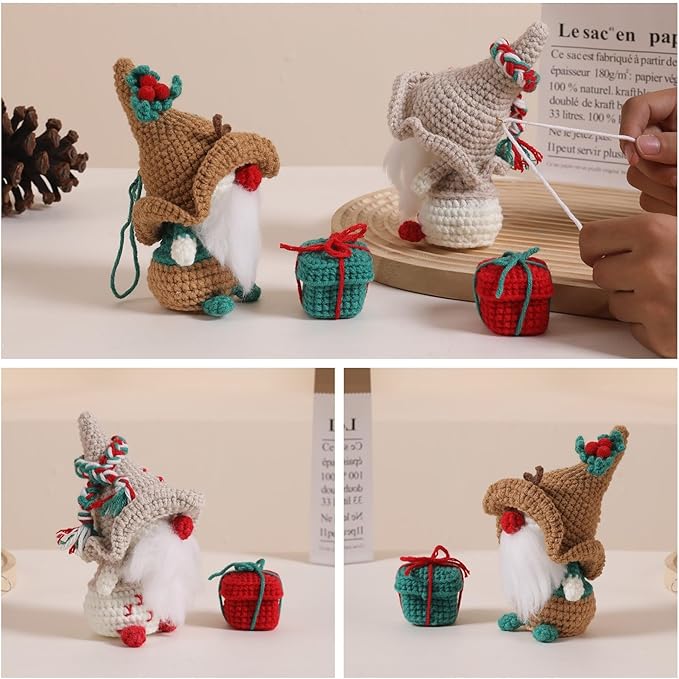 Wizardi Amigurumi DIY Crochet Kit - Christmas F07N8-M110