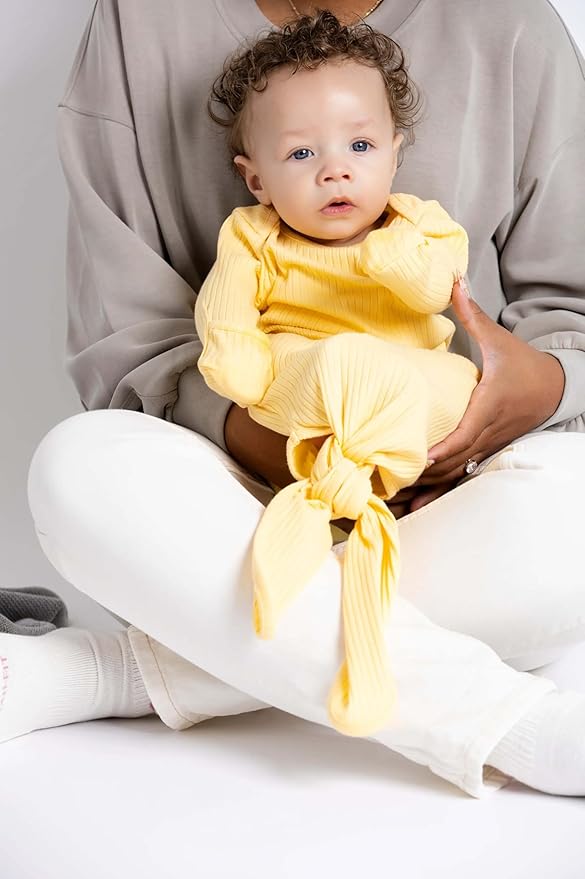 MONICA + ANDY Baby Organic Knot It Gown