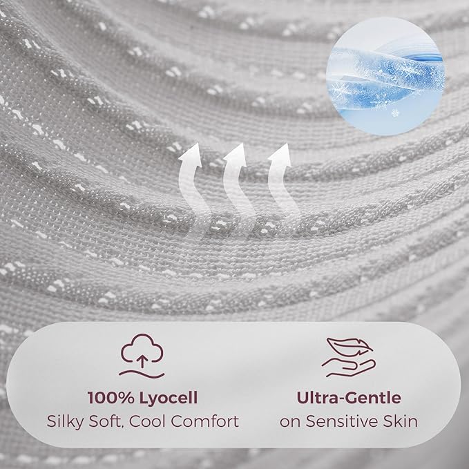 Momcozy Ultra-Light Nursing Cover for Breastfeeding, Soft Breathable Tencel™ Lyocell Fabric, Multi-Use Feeding Shawl, Newborn Essentials Must Haves(Light Gray, Plus)