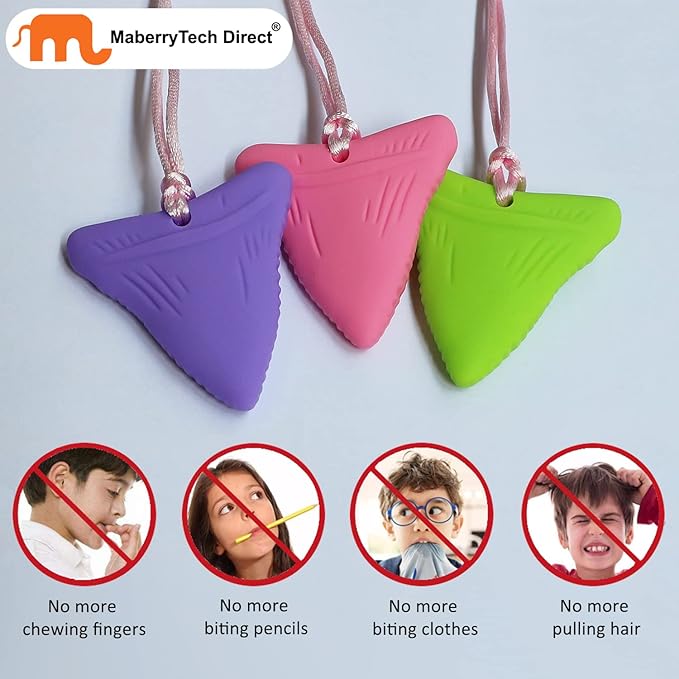 Sensory Chew Toys for Autistic Children Girls, Silicone Oral Motor Aids Chewies for Kids Sensory Need- Reduces Chewing Fidgeting for Kids Adults Chewer