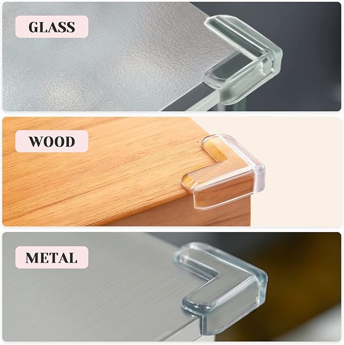 12pcs, Table , Baby, Corner Guards for Furniture, Corner Bumpers, Table Corner Protector for Baby