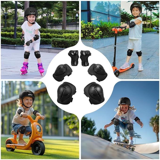 Kids Helmet, Toddler Adjustable Kids Ages 3-8 Years Old Boys Girls Multi-Sports Safety