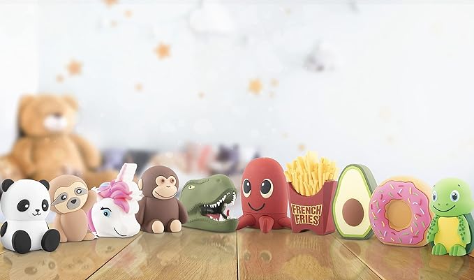 Avocado Bluetooth Wireless Speaker, Animal Design for Kids of All Ages, Average 3 Hours of Playtime, 3W Output, Compatible with iPhone and Android Devices