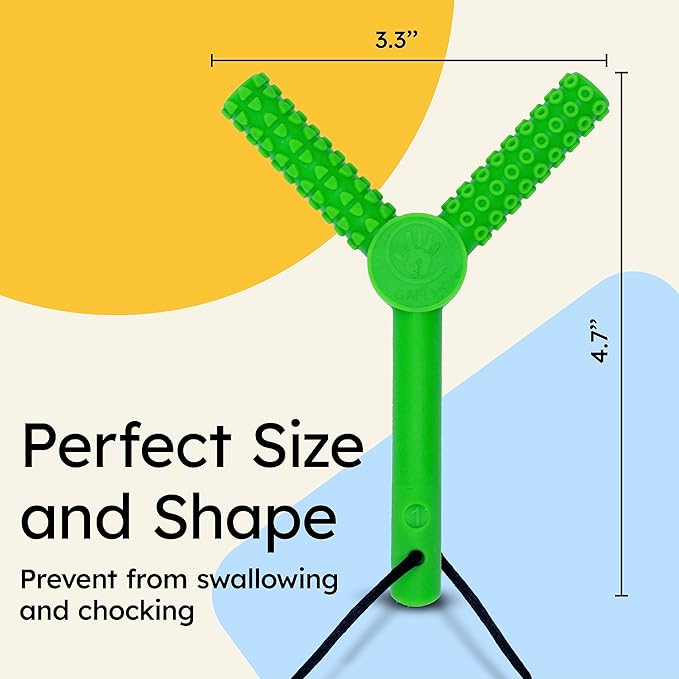 Gafly FlexiChew (Level 1, 2, 3) - Chew Necklaces for Sensory Kids - Autism Chew Toys Sensory with Three Levels of Hardness - Chewy Necklace Sensory - Silicone Made Chew Tubes for Kids